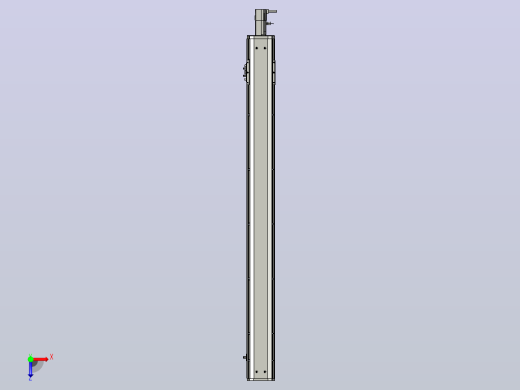 SYS12-BC-1000-100W滚珠花健、支撑座、滚珠丝杠、交叉导轨、直线模组.STEP俯视缩略图