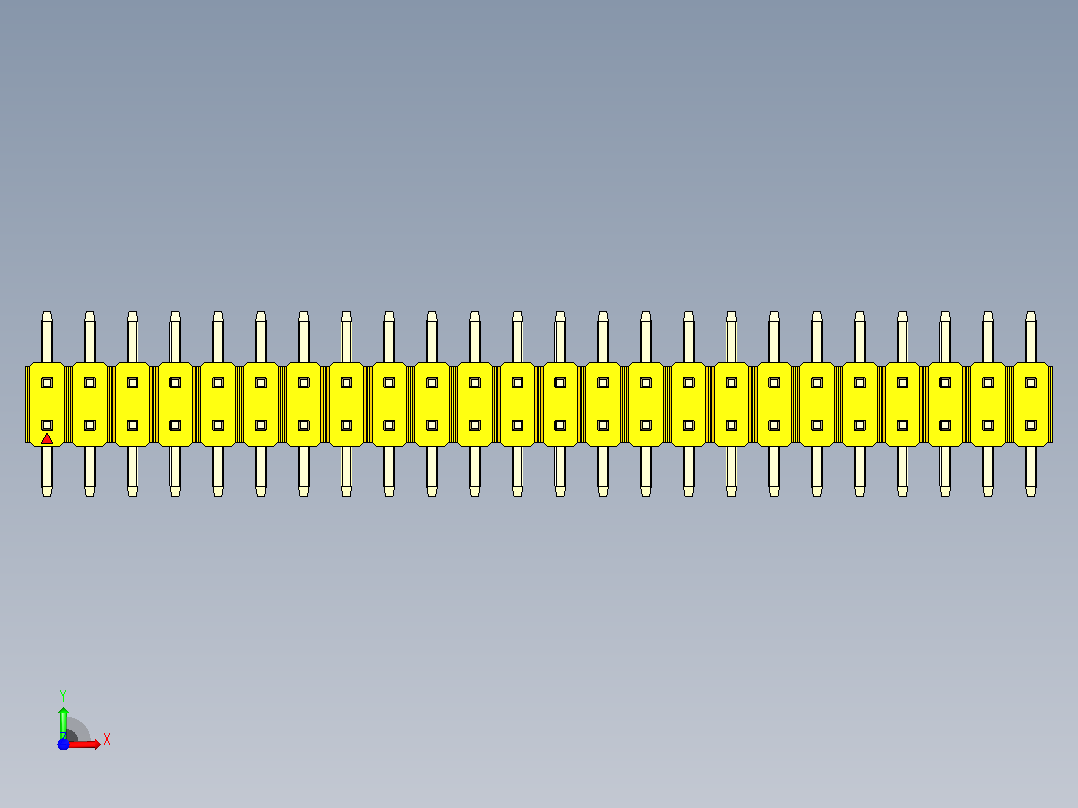 DS1022彩色排针 黄色 48针 100密 通用SMT rev1.0.zip.zip前视图