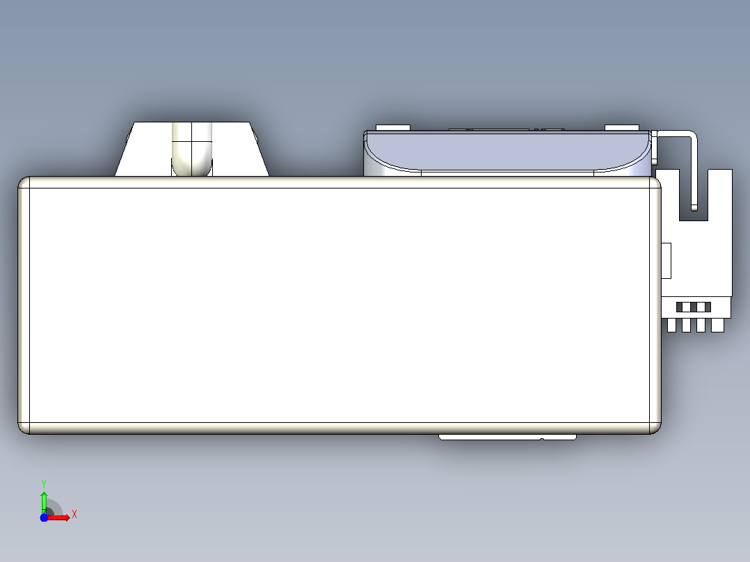 滚珠丝杠直线轴带导轨全封闭TPA-HCR-50S-1210C-L180-ML-Y-P10-N3前视图