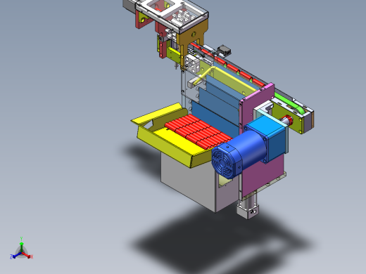 管件自动上料机构sw16