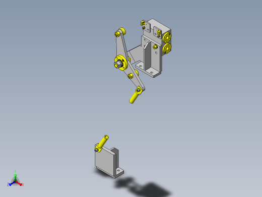 凸轮轴承驱动工件引入机构