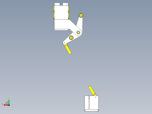 凸轮轴承驱动工件引入机构后视缩略图