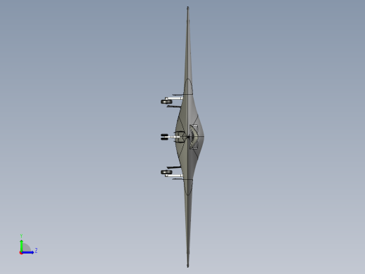 189-GONGJI11 STP左视缩略图