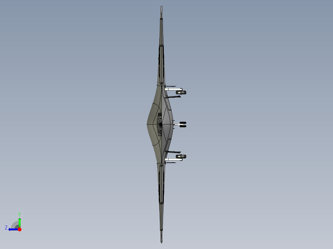 189-GONGJI11 STP右视图