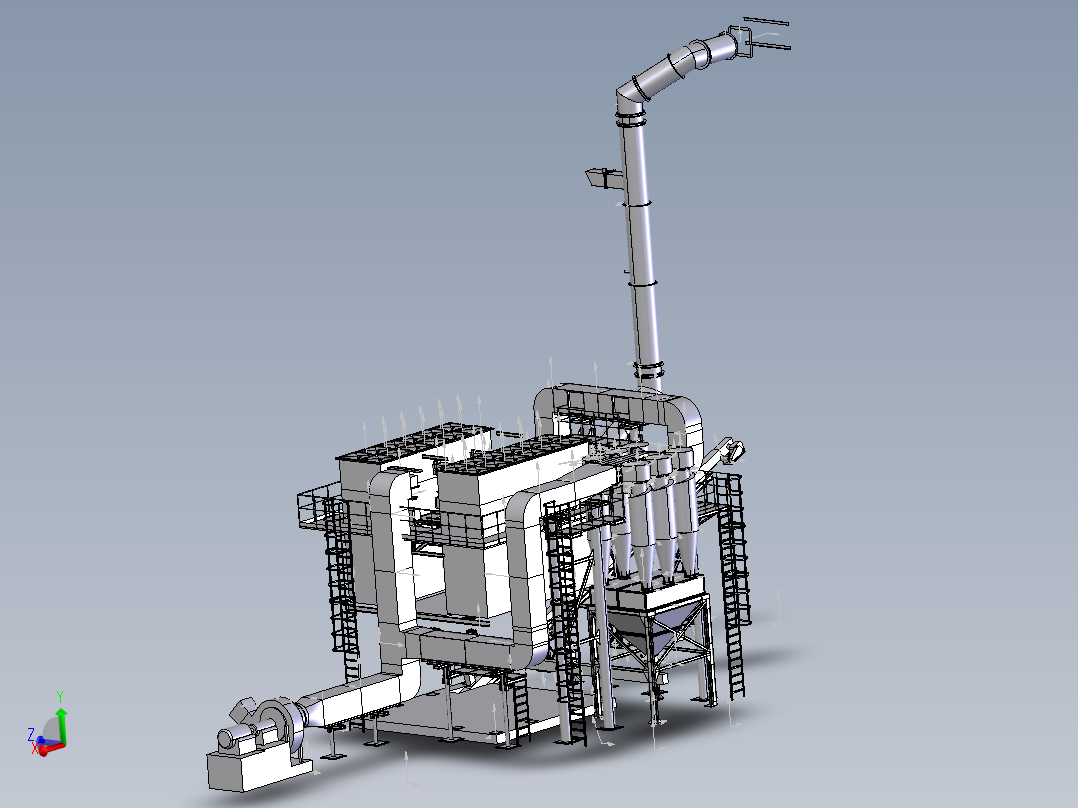 气体除尘布袋除尘器sw12
