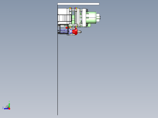 800吨液压机右视缩略图