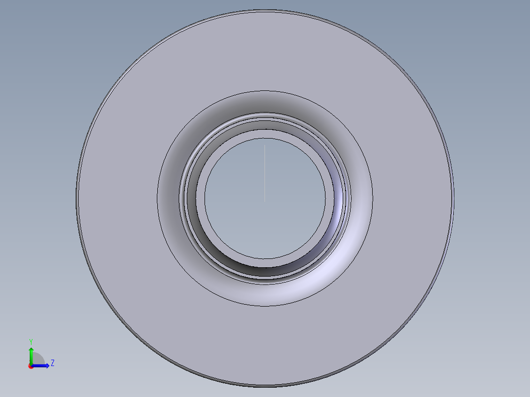 1DG-0107-首级叶轮左视图