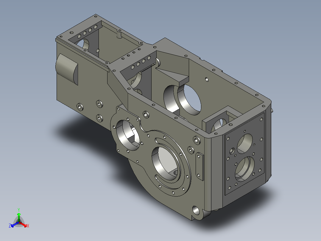 拖拉机离合器壳体