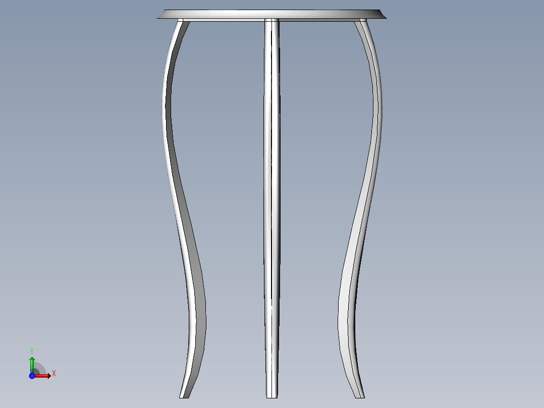 红木凳子前视图