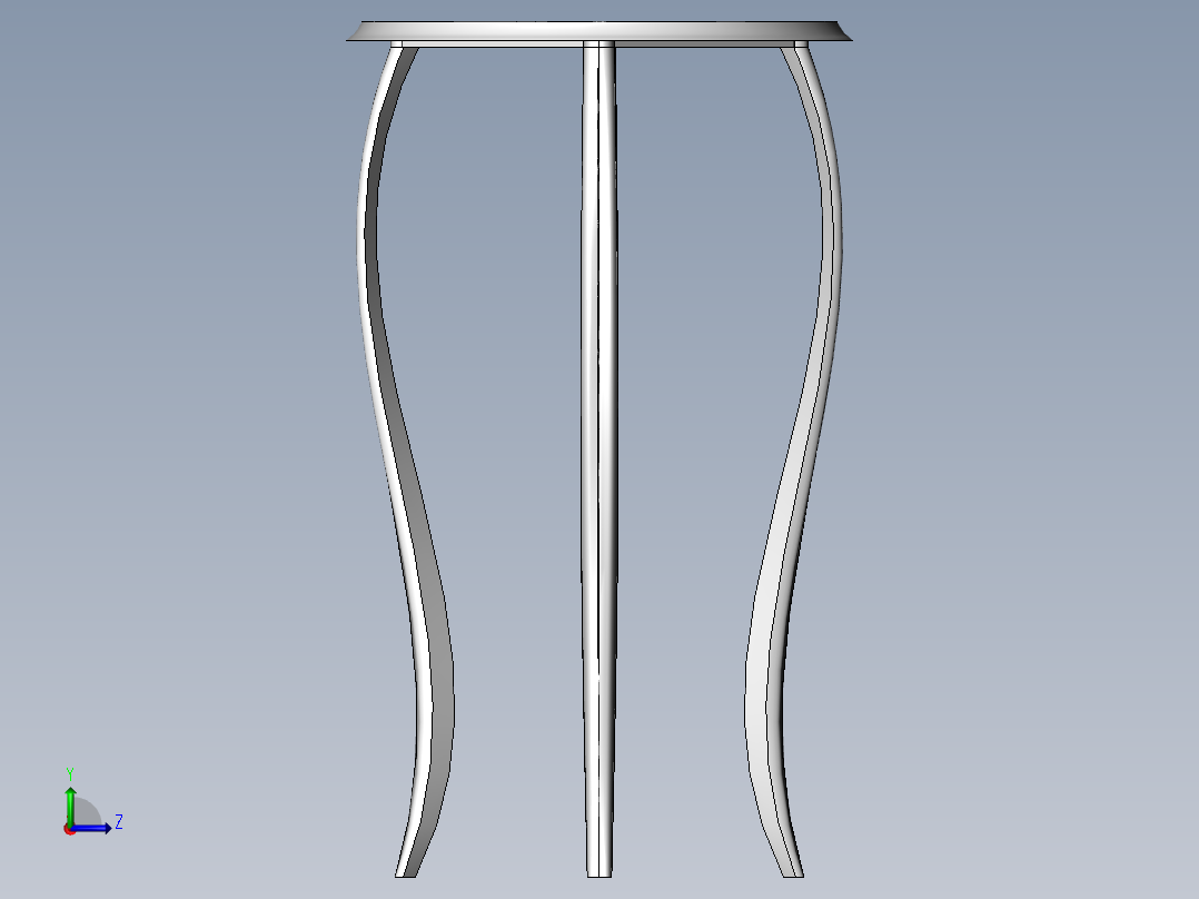 红木凳子左视图