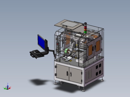 B19_自动剥离贴膜机
