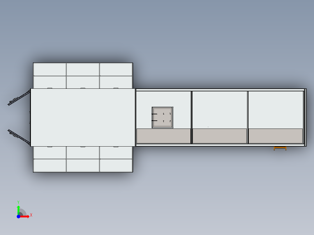 液化石油气移动站灌装系统--sw前视图