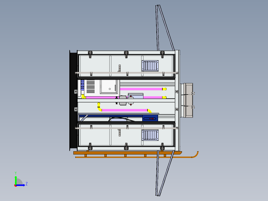 液化石油气移动站灌装系统--sw左视图