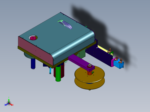 工件电子玩具平面贴标不干胶机