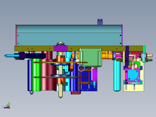 工件电子玩具平面贴标不干胶机右视缩略图