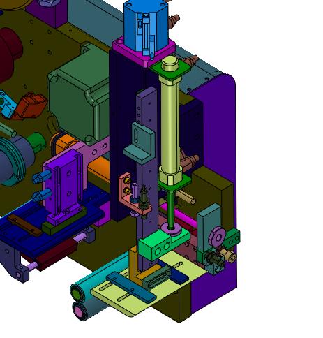 工件电子玩具平面贴标不干胶机