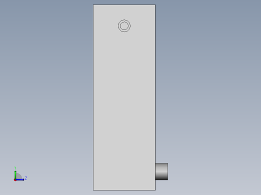 废水处理用灭菌箱左视缩略图