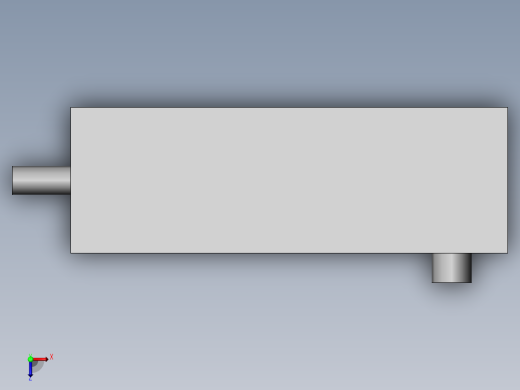 废水处理用灭菌箱俯视缩略图