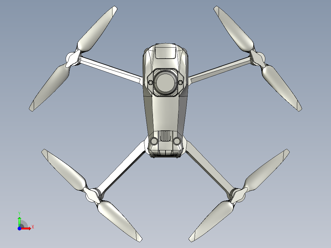 DJI大疆御3行业版（mavic3）前视图