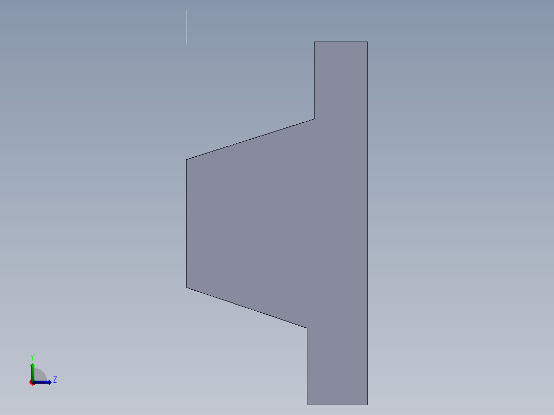 S20 限位触头左视图