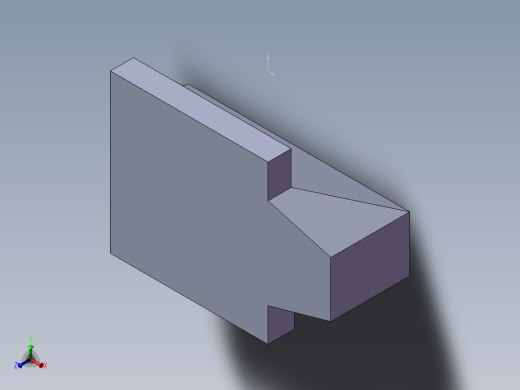 S20 限位触头正等轴测缩略图