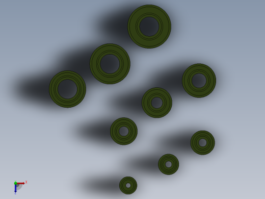 08至24号圆形连接器的旋转连接器俯视缩略图