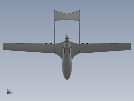 土耳其Bayraktar TB2无人机前视缩略图