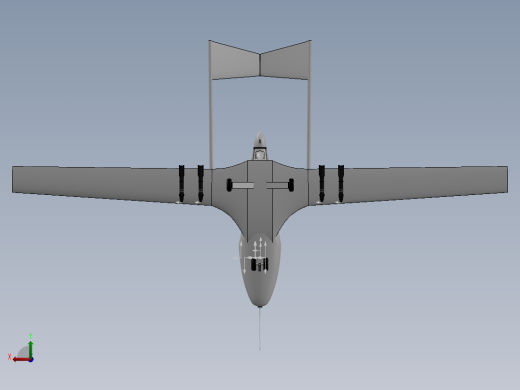 土耳其Bayraktar TB2无人机后视缩略图