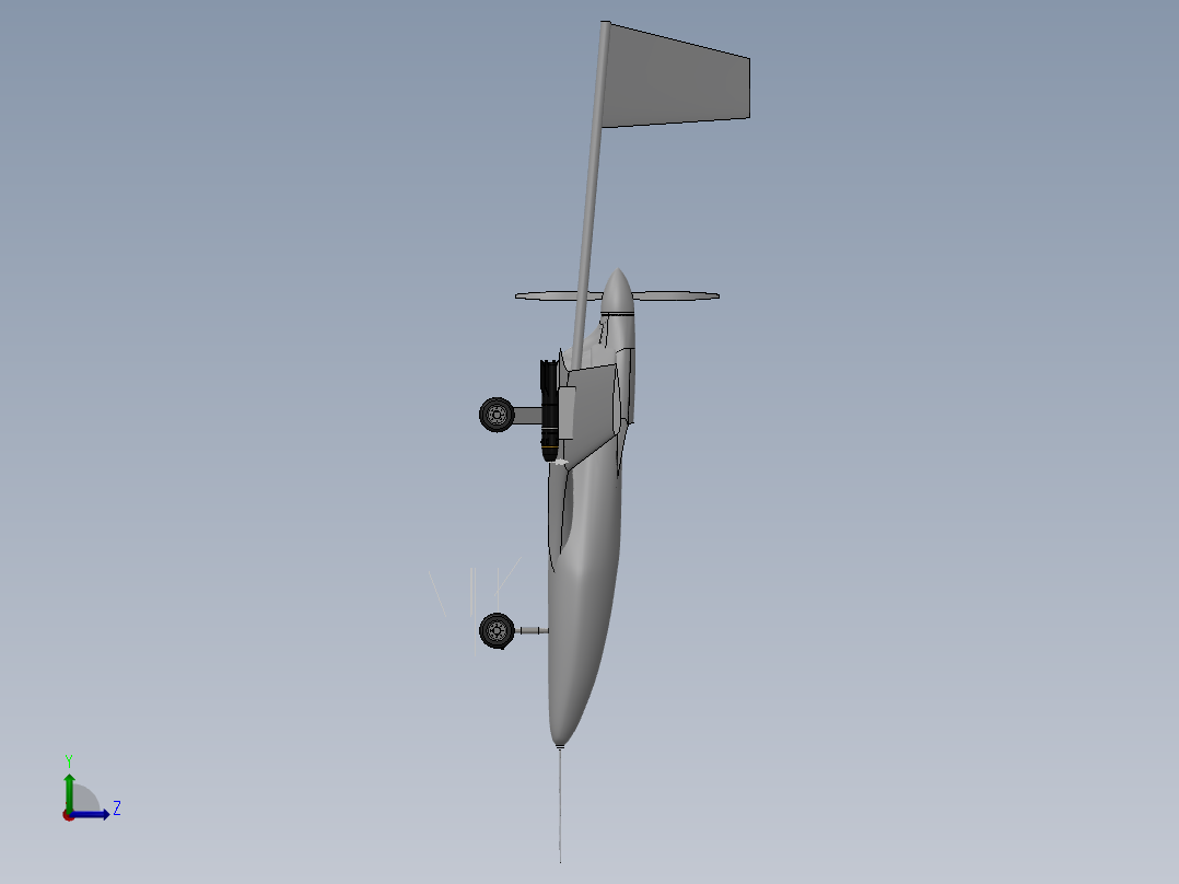 土耳其Bayraktar TB2无人机左视图