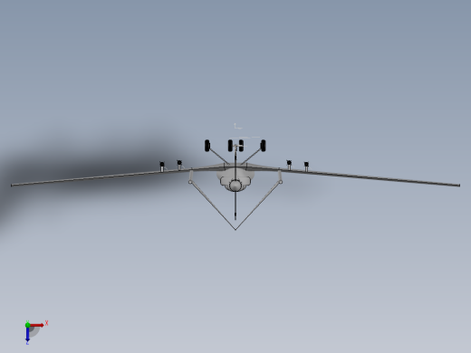 土耳其Bayraktar TB2无人机俯视缩略图