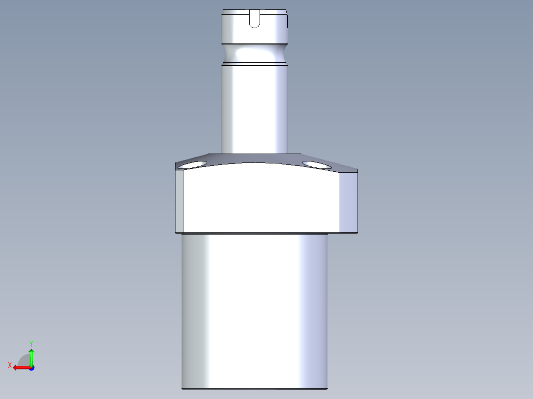 KOSMEKLHA0550-SR-F多系列多零件图纸模型后视图