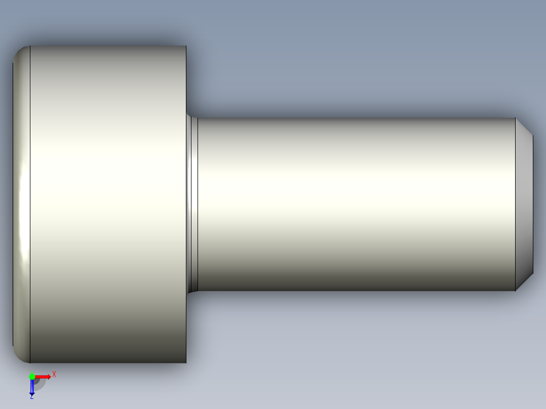 螺钉-DIN_912-M3x6.stp俯视图