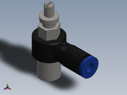 Ø4 x 1-8 - CONTROLE DE FLUXO 90° BANJO (C0K510418)