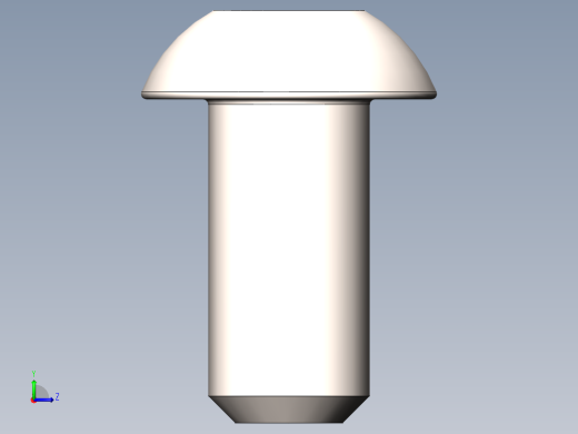 螺钉A2-70 ISO 7380左视缩略图