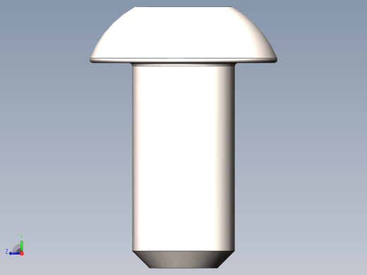 螺钉A2-70 ISO 7380右视缩略图