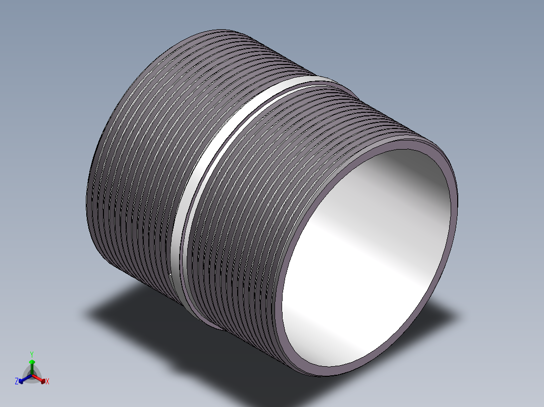 对丝-圆边等径 DN65