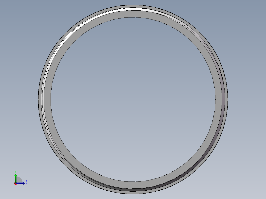 对丝-圆边等径 DN65左视图