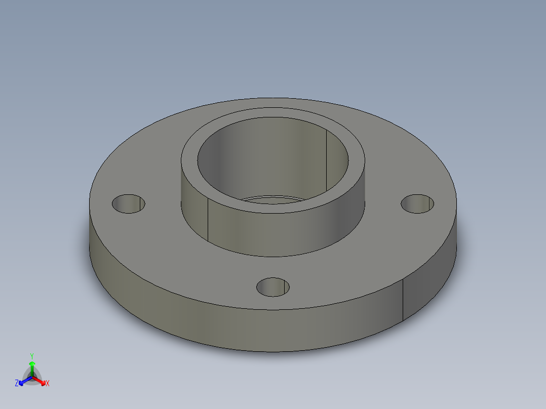 船舶管路系统SeaCor_Flange Vanstone_SOC_37J154025_2.5in主视图