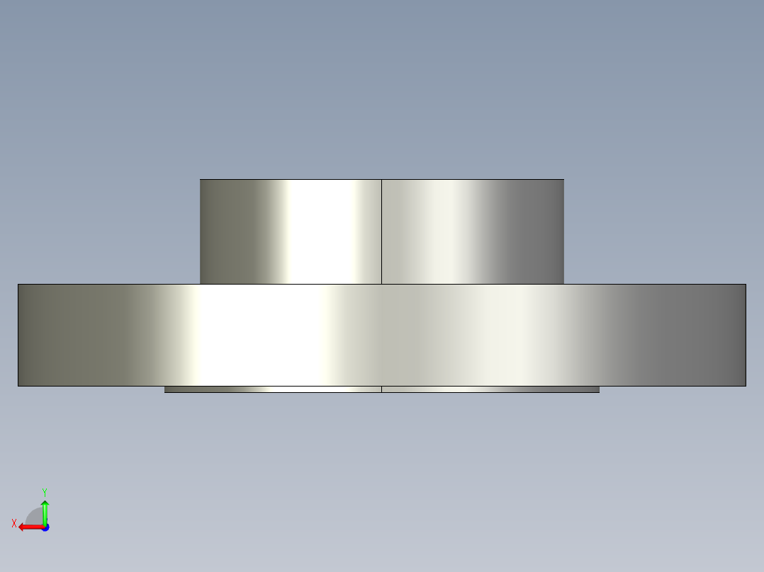 船舶管路系统SeaCor_Flange Vanstone_SOC_37J154025_2.5in后视图