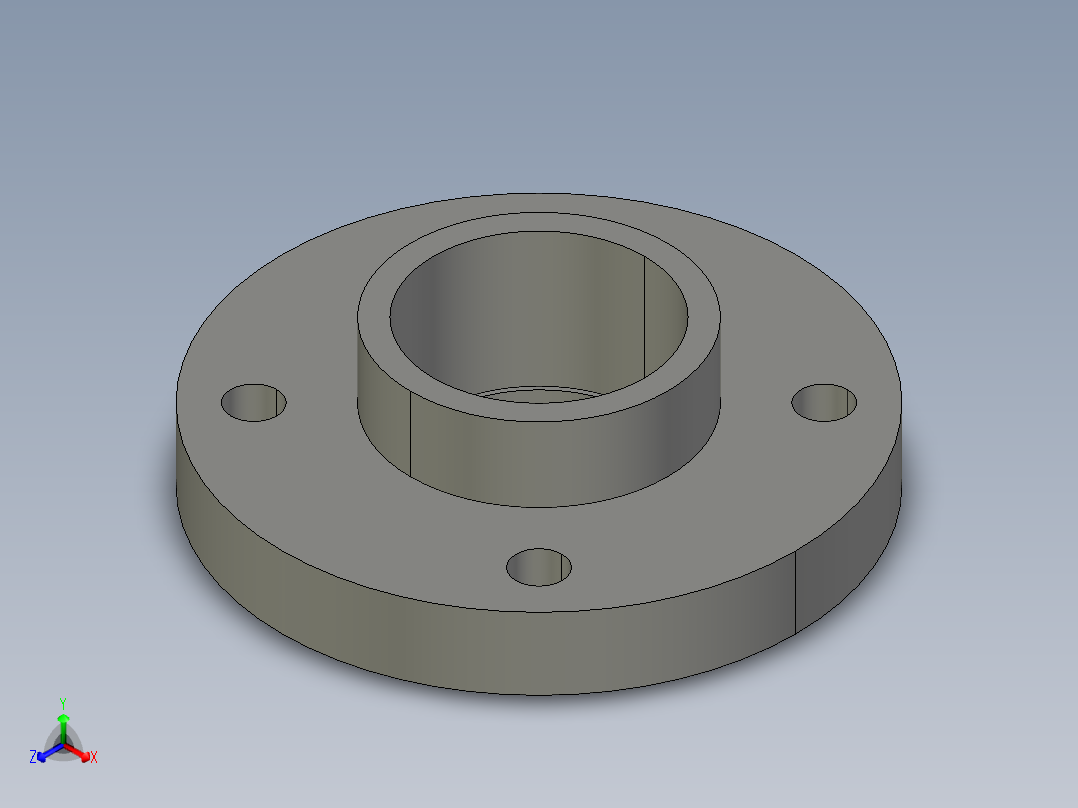 船舶管路系统SeaCor_Flange Vanstone_SOC_37J154025_2.5in正等轴测图