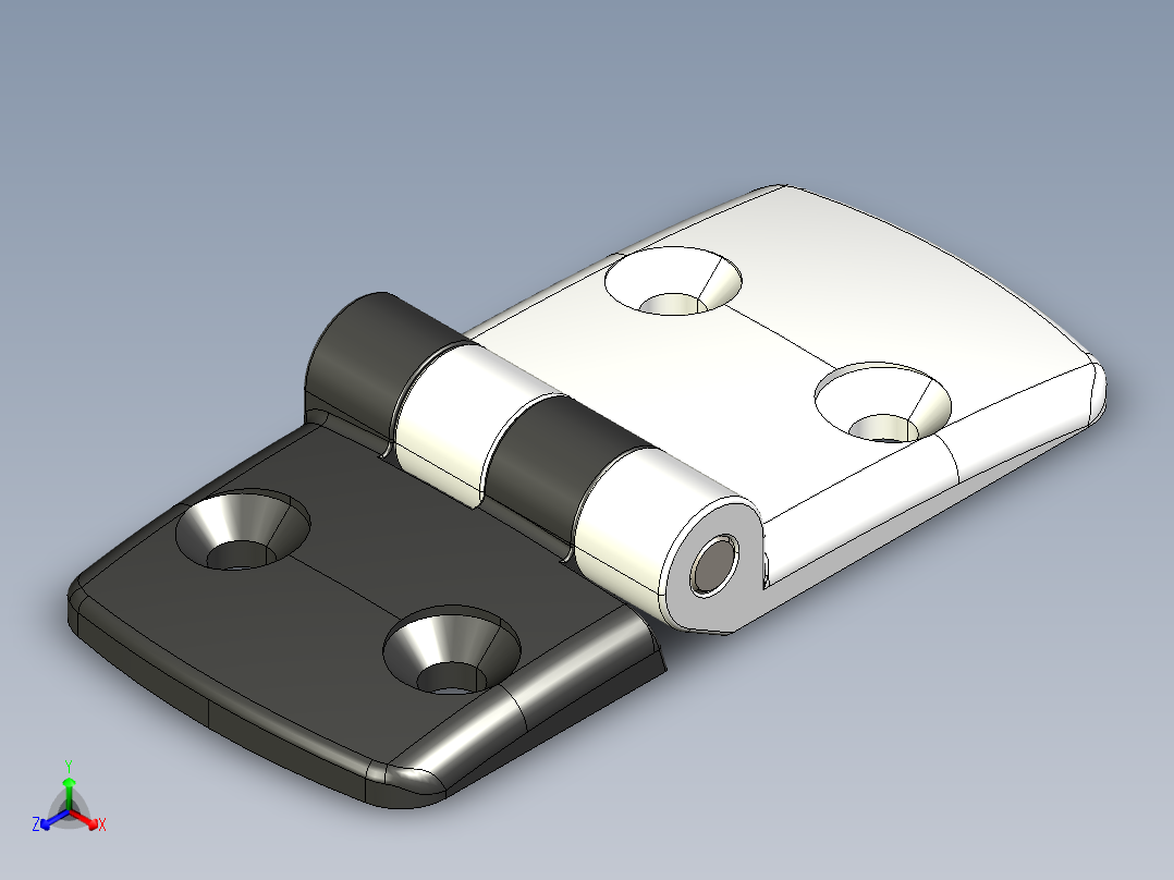 型材-KJN 45-60 COMBI HINGE 095K4560F00主视图