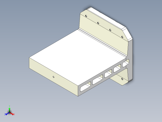 雙面基座1906,1907-3D多系列多零件图纸模型