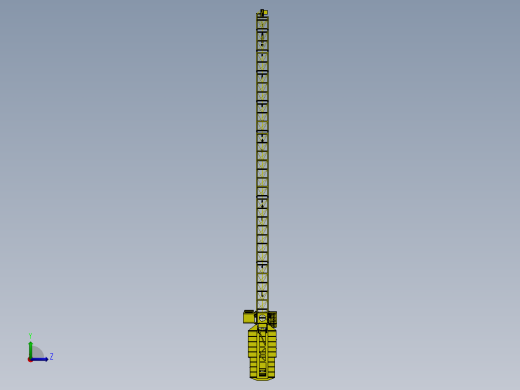 5015动臂塔式起重机sw11可编辑左视缩略图