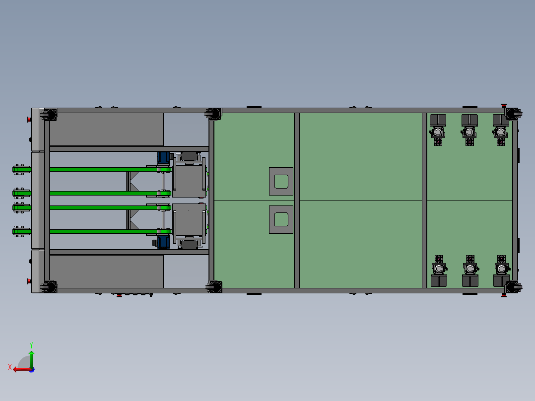离线式槽式制绒上料机sw18可编辑后视图