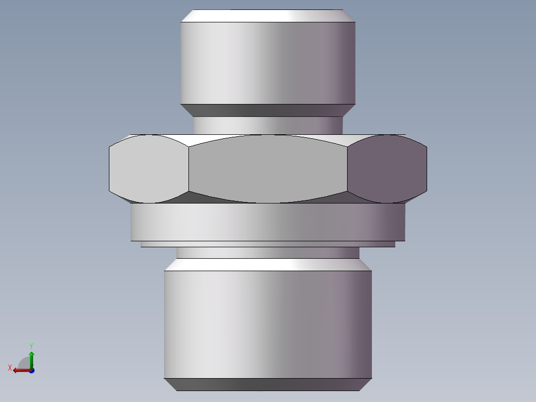 英制管螺纹ED密封、1CB-14-06WD后视图