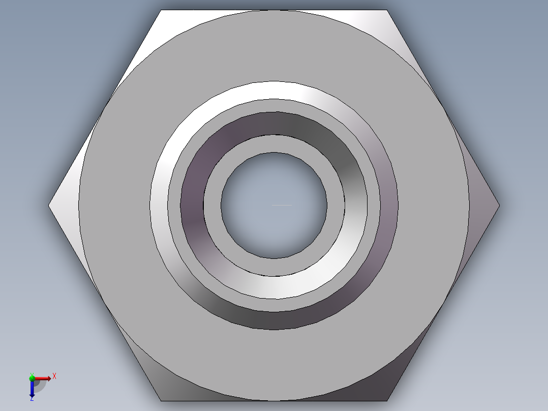 英制管螺纹ED密封、1CB-14-06WD俯视图