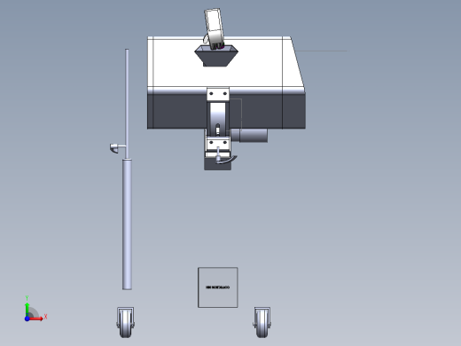 A2004001-制药金属探测器，胶囊金属探测器，片剂金属探测器前视缩略图