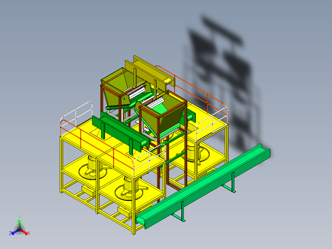 物料输送筛选机