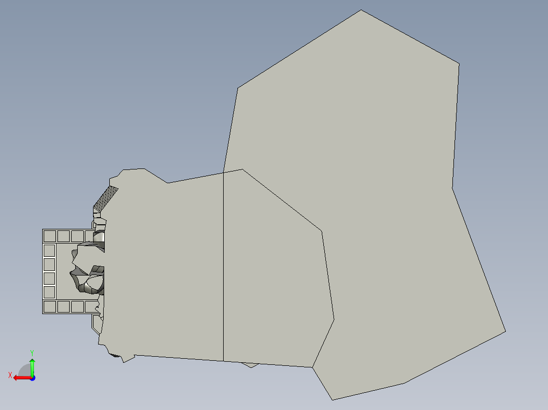 房子、建筑(55)后视图