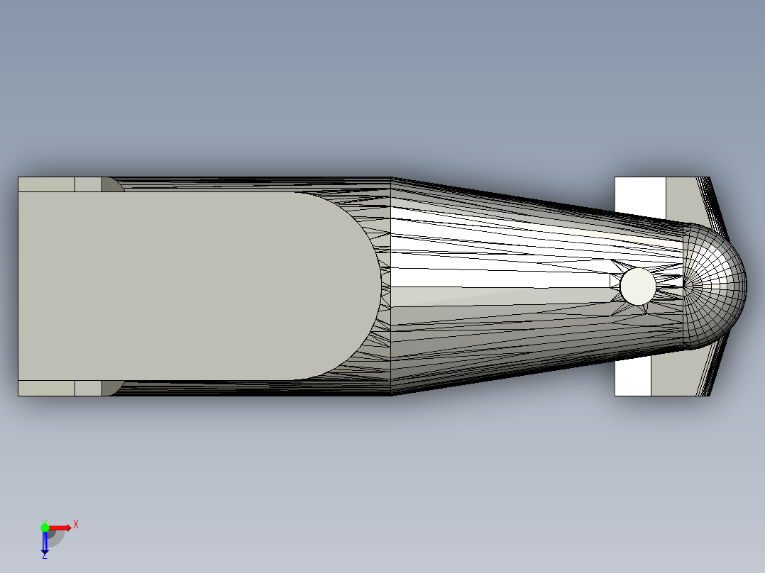 男子双人雪橇俯视图